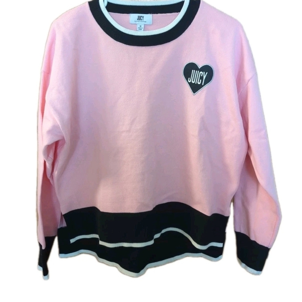 💚FOR SALE ONLY NO TRADES💚 Juicy Couture Women's  Pink Sweatshirt